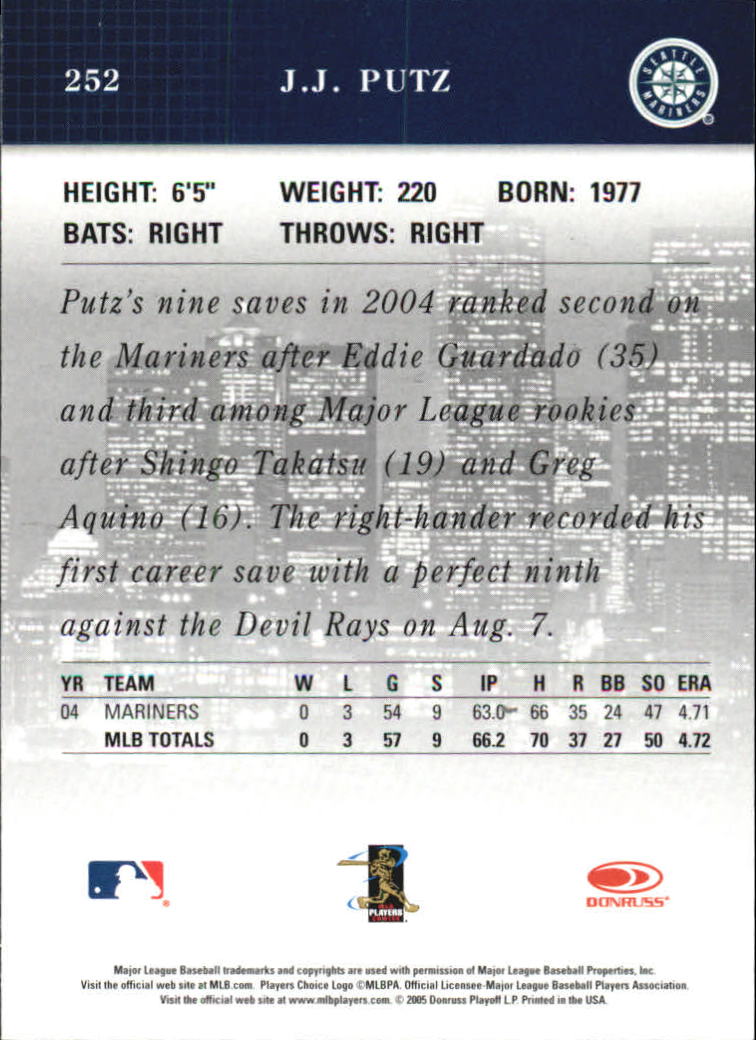 2005 Studio Baseball "Main Set" Cards #151 to #300 - Picture 175 of 257