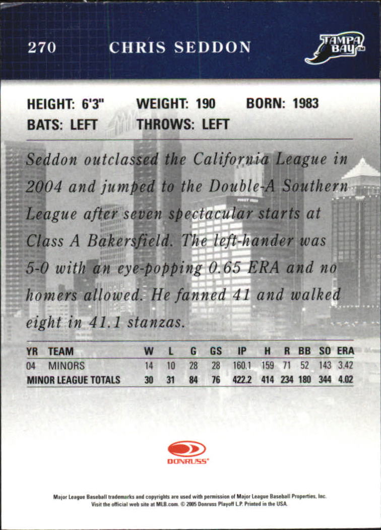2005 Studio Baseball "Main Set" Cards #151 to #300 - Picture 205 of 257