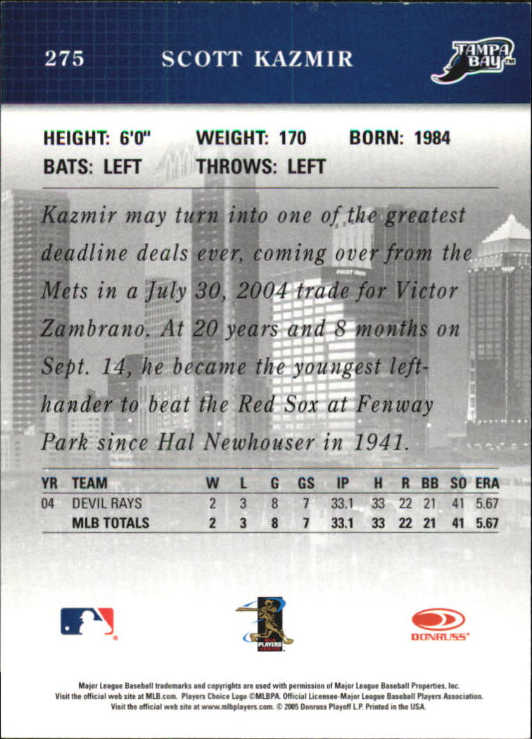 2005 Studio Baseball "Main Set" Cards #151 to #300 - Picture 213 of 257