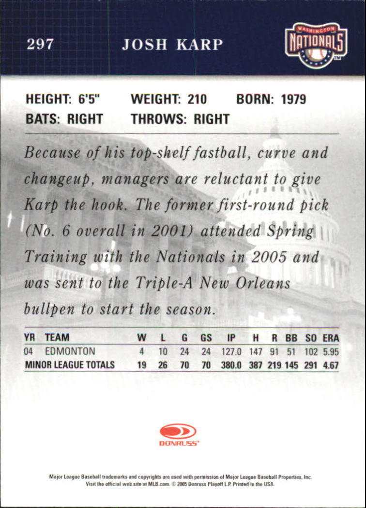 2005 Studio Baseball "Main Set" Cards #151 to #300 - Picture 251 of 257