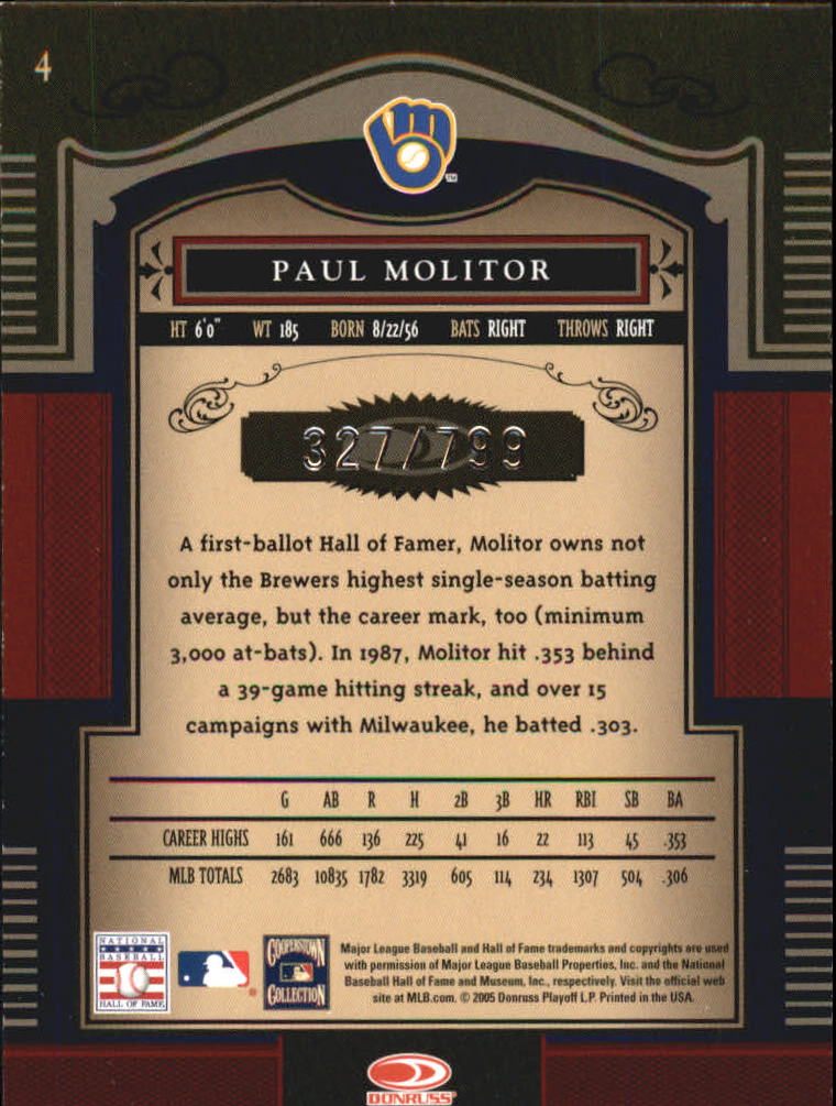 Carte "Main Set" Baseball Timeless Treasures 2005 da #1 a #100 - Foto 7 di 139