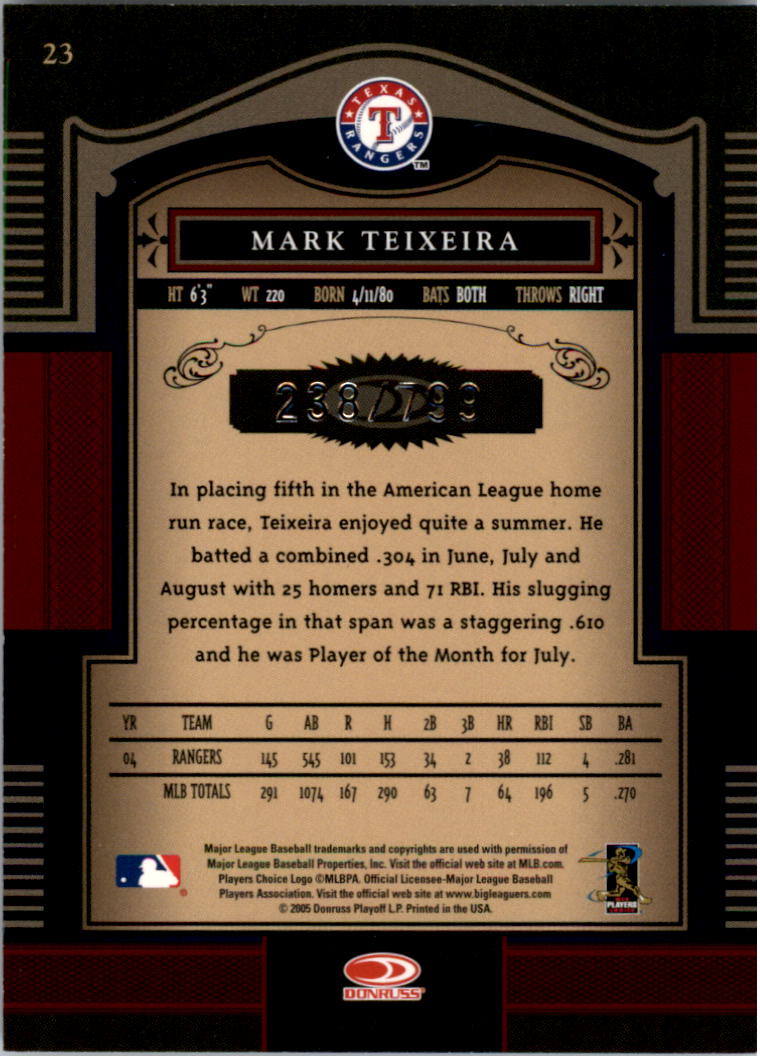 Carte "Main Set" Baseball Timeless Treasures 2005 da #1 a #100 - Foto 37 di 139