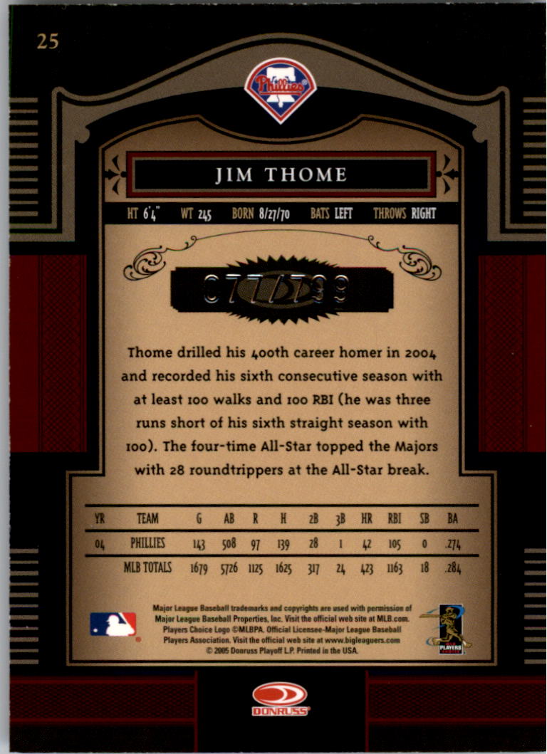 Carte "Main Set" Baseball Timeless Treasures 2005 da #1 a #100 - Foto 39 di 139
