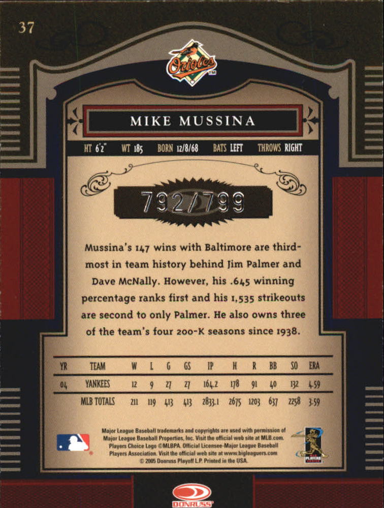 Carte "Main Set" Baseball Timeless Treasures 2005 da #1 a #100 - Foto 61 di 139