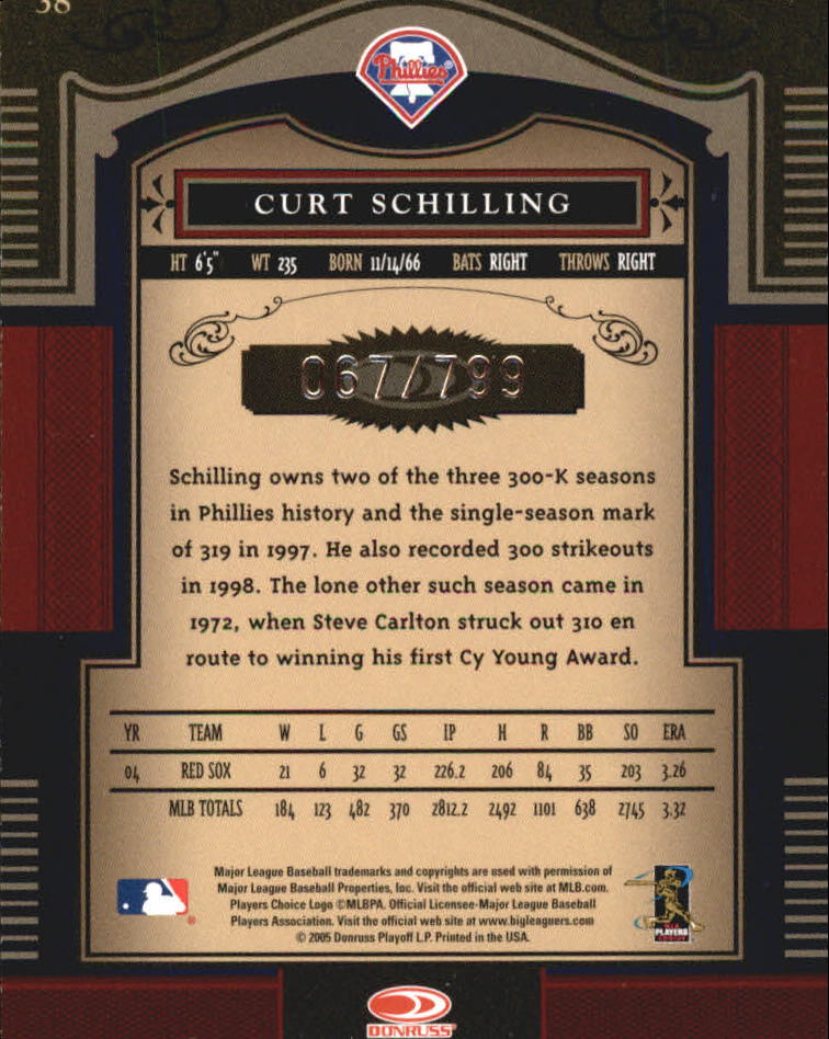Carte "Main Set" Baseball Timeless Treasures 2005 da #1 a #100 - Foto 63 di 139