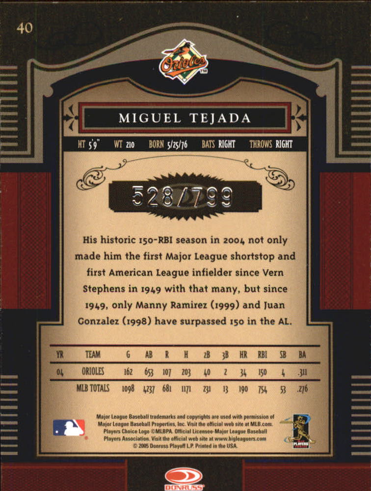 Carte "Main Set" Baseball Timeless Treasures 2005 da #1 a #100 - Foto 67 di 139