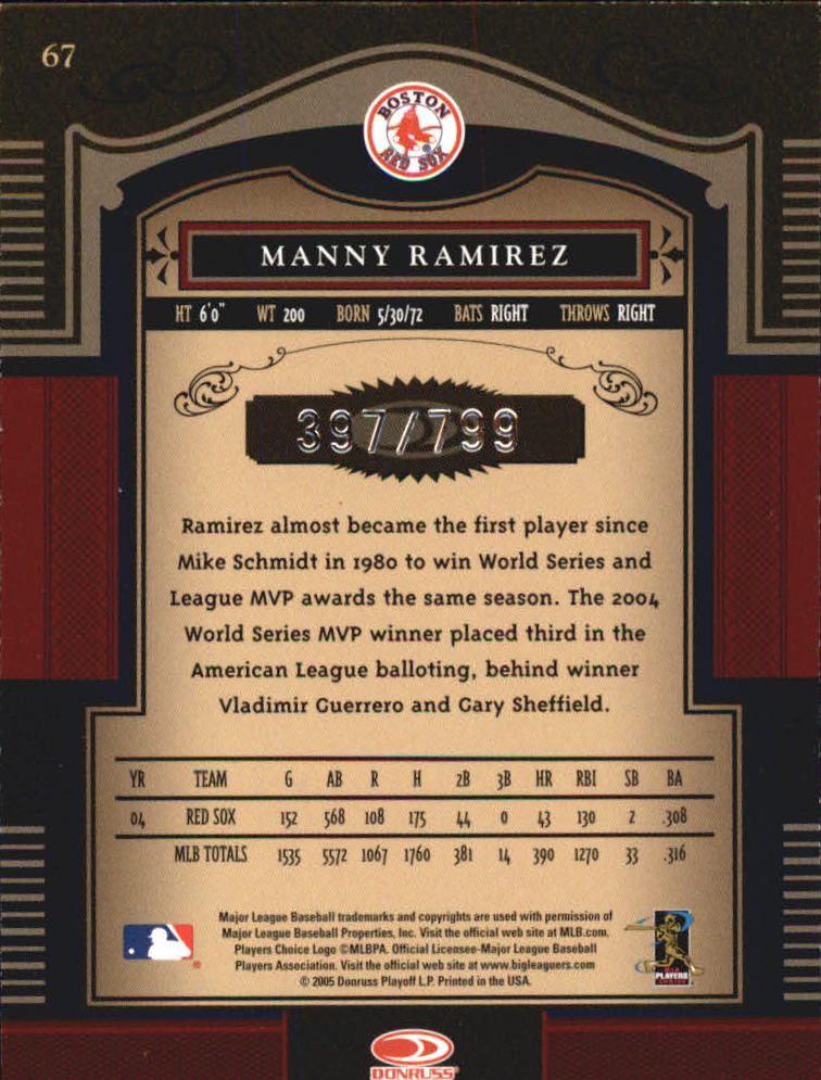 Carte "Main Set" Baseball Timeless Treasures 2005 da #1 a #100 - Foto 99 di 139