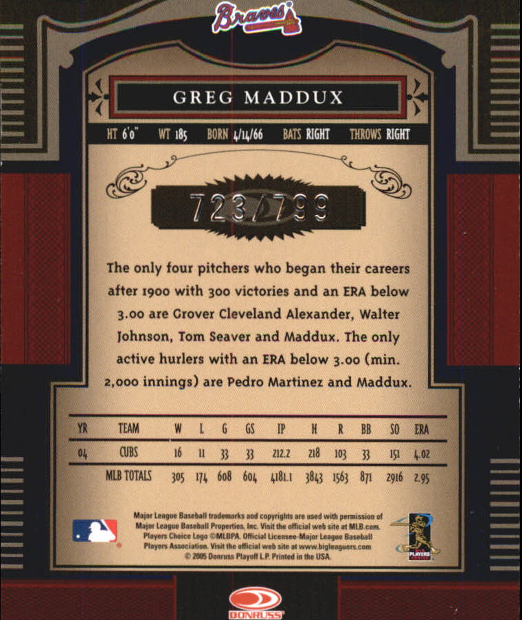 Carte "Main Set" Baseball Timeless Treasures 2005 da #1 a #100 - Foto 125 di 139