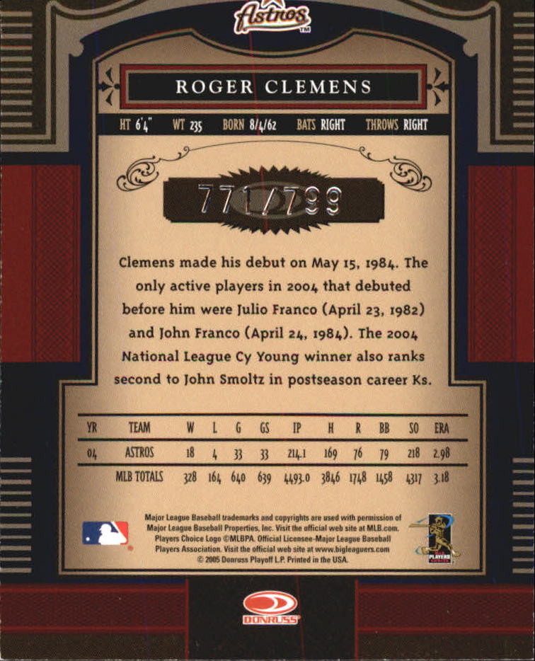 Carte "Main Set" Baseball Timeless Treasures 2005 da #1 a #100 - Foto 129 di 139