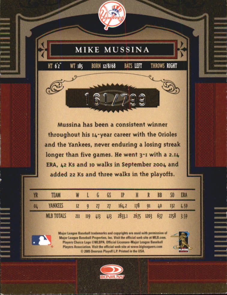 Carte "Main Set" Baseball Timeless Treasures 2005 da #1 a #100 - Foto 137 di 139