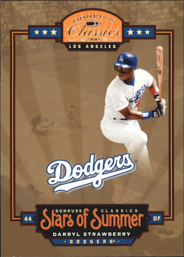 Donruss Classics 2005 tarjetas de béisbol ""Stars of Summer"" con inserto y paralelo - Imagen 7 de 38