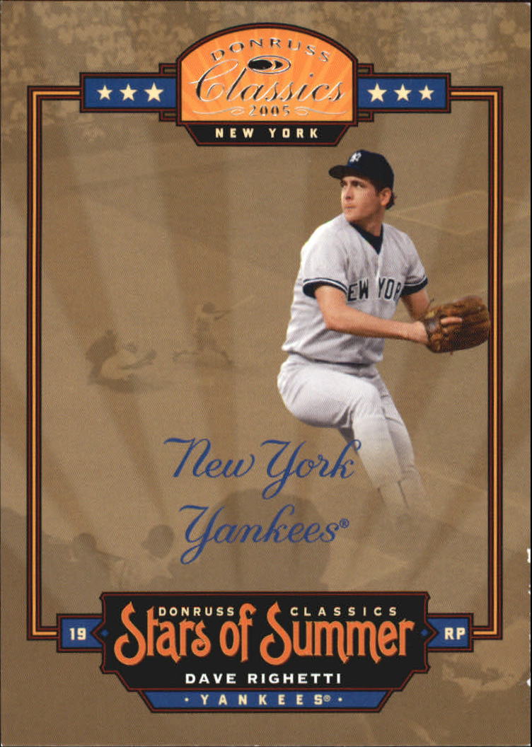 Donruss Classics 2005 tarjetas de béisbol ""Stars of Summer"" con inserto y paralelo - Imagen 11 de 38