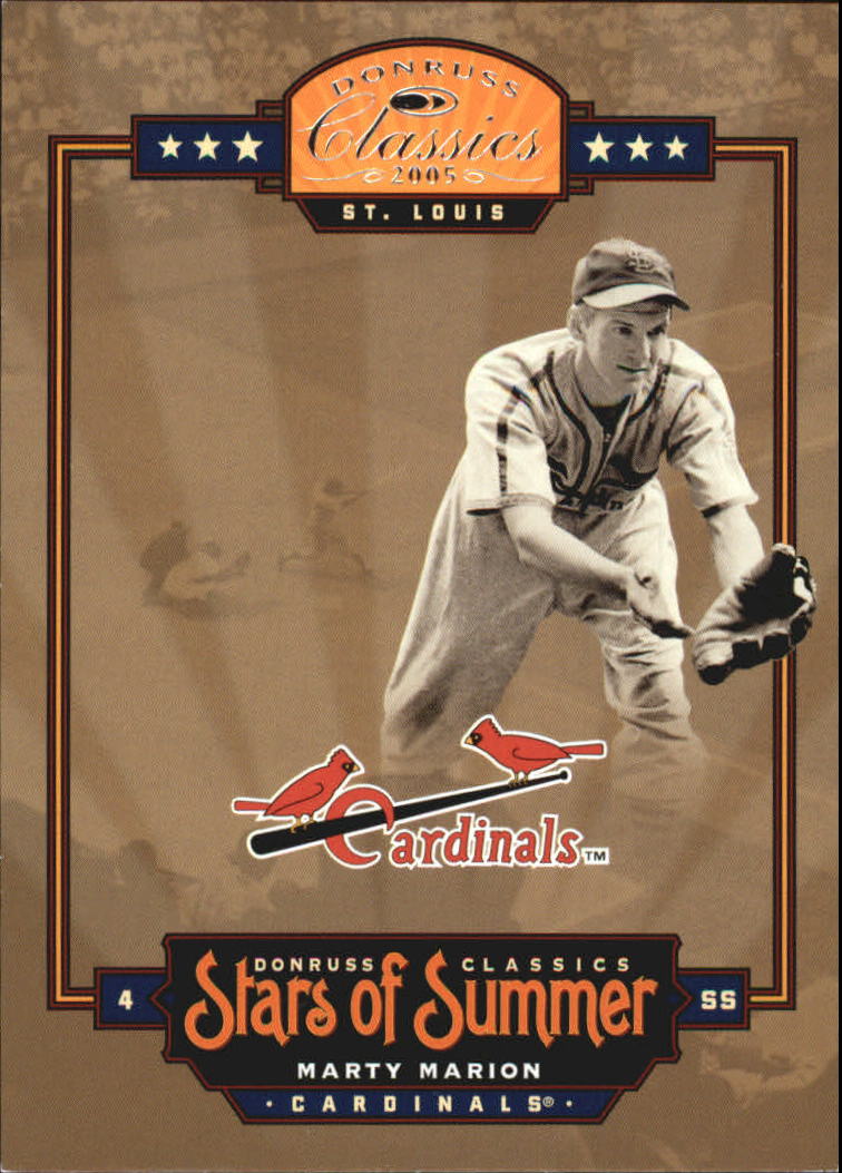 Donruss Classics 2005 tarjetas de béisbol ""Stars of Summer"" con inserto y paralelo - Imagen 33 de 38