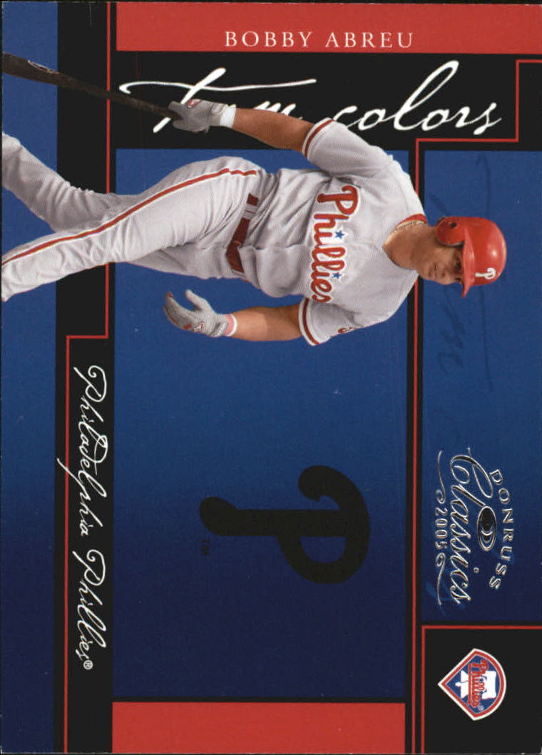 2005 Donruss Classics Baseball "Team Colors" Insert and Insert Parallel Cards - Picture 10 of 77
