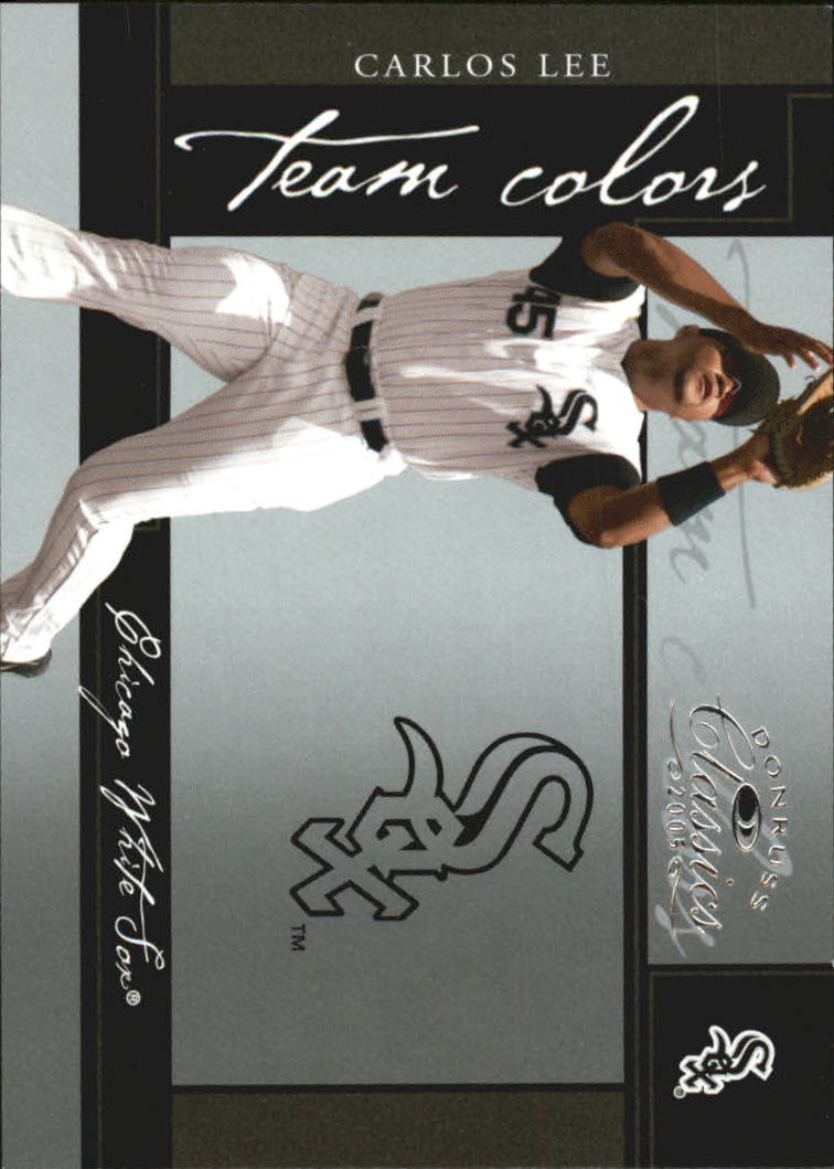 2005 Donruss Classics Baseball "Team Colors" Insert and Insert Parallel Cards - Picture 12 of 77