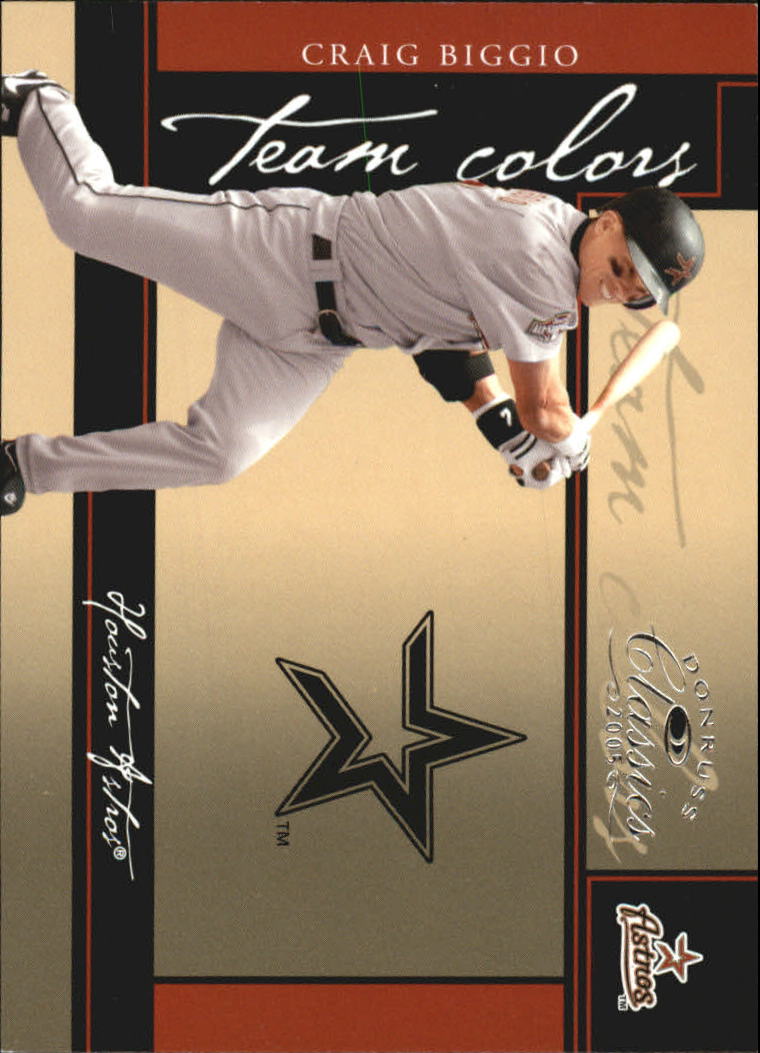 2005 Donruss Classics Baseball "Team Colors" Insert and Insert Parallel Cards - Picture 14 of 77