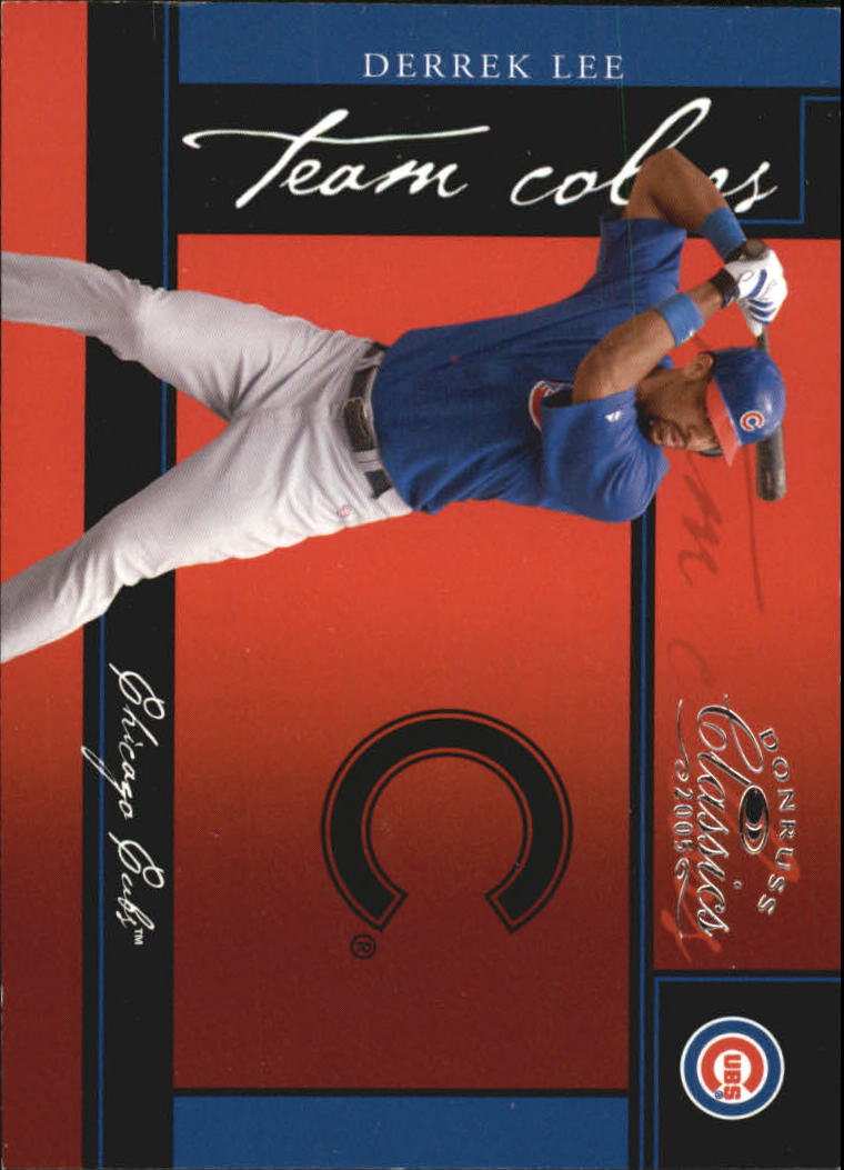 2005 Donruss Classics Baseball "Team Colors" Insert and Insert Parallel Cards - Picture 16 of 77