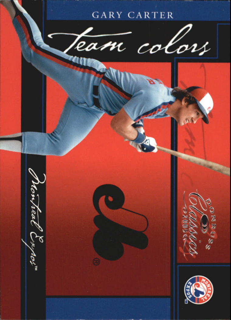 2005 Donruss Classics Baseball "Team Colors" Insert and Insert Parallel Cards - Picture 20 of 77