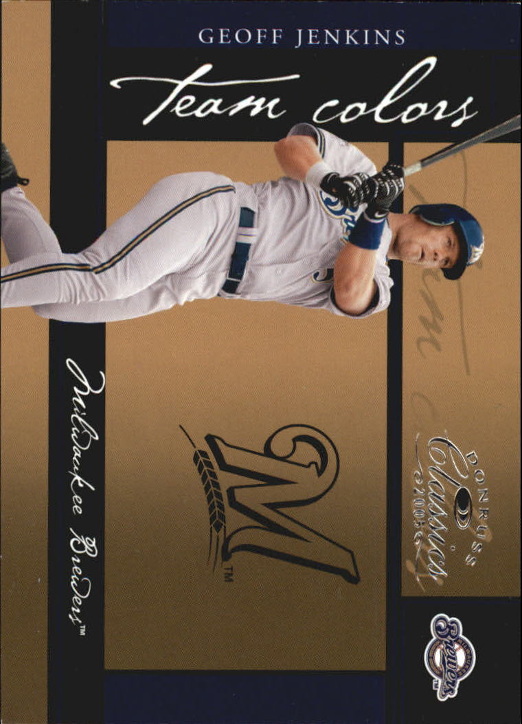 2005 Donruss Classics Baseball "Team Colors" Insert and Insert Parallel Cards - Picture 22 of 77