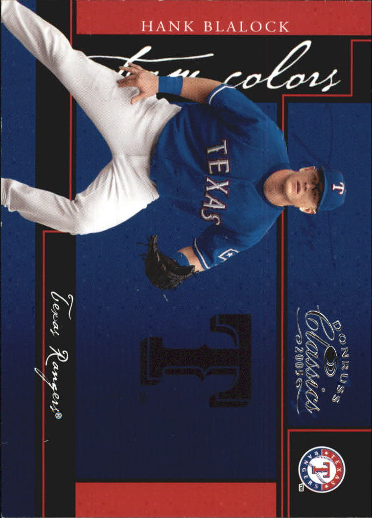 2005 Donruss Classics Baseball "Team Colors" Insert and Insert Parallel Cards - Picture 26 of 77