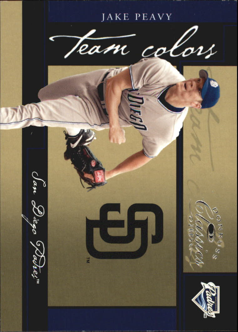 2005 Donruss Classics Baseball "Team Colors" Insert and Insert Parallel Cards - Picture 30 of 77