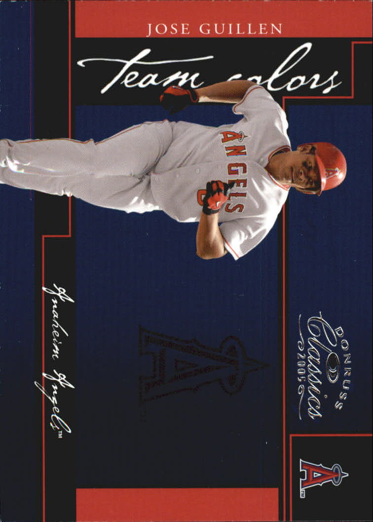 2005 Donruss Classics Baseball "Team Colors" Insert and Insert Parallel Cards - Picture 36 of 77