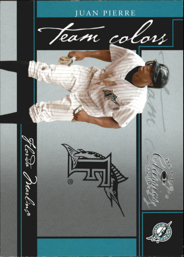 2005 Donruss Classics Baseball "Team Colors" Insert and Insert Parallel Cards - Picture 40 of 77