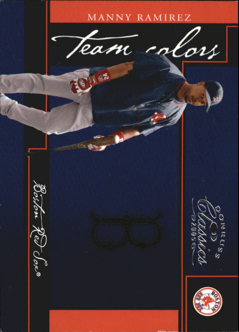 2005 Donruss Classics Baseball "Team Colors" Insert and Insert Parallel Cards - Picture 46 of 77
