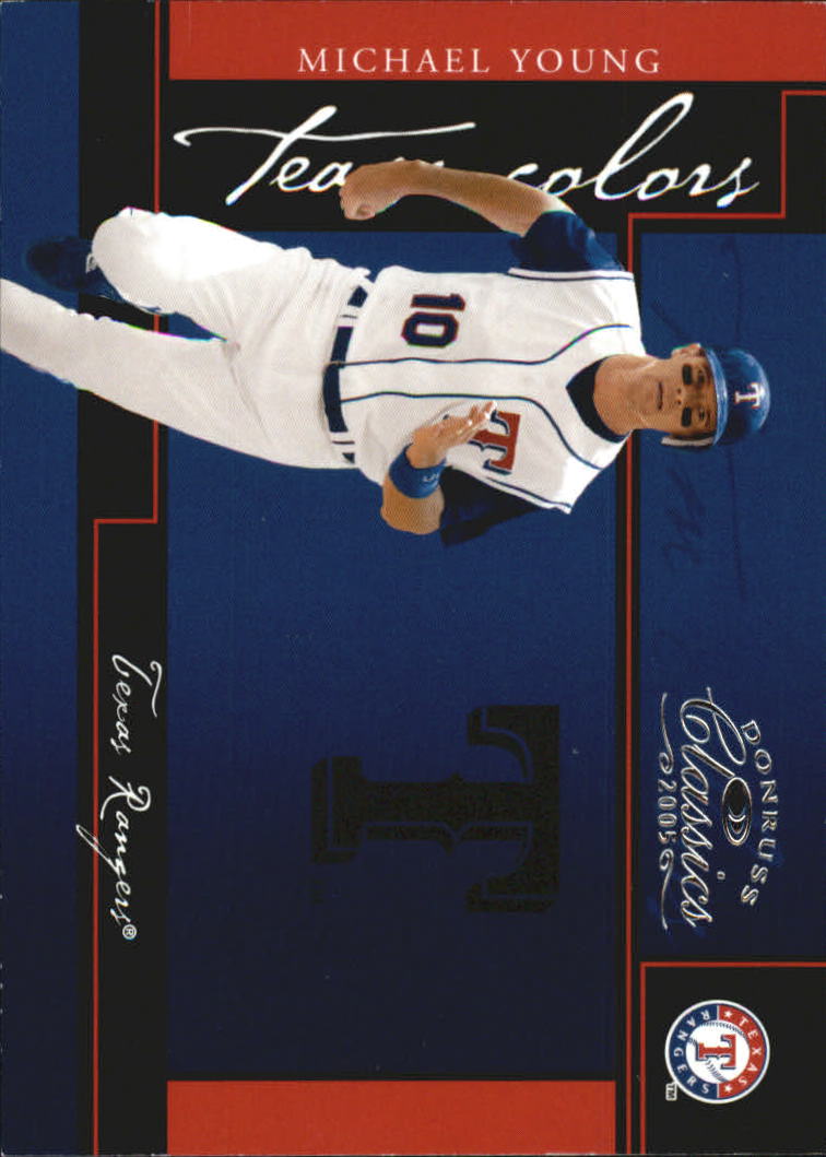 2005 Donruss Classics Baseball "Team Colors" Insert and Insert Parallel Cards - Picture 54 of 77