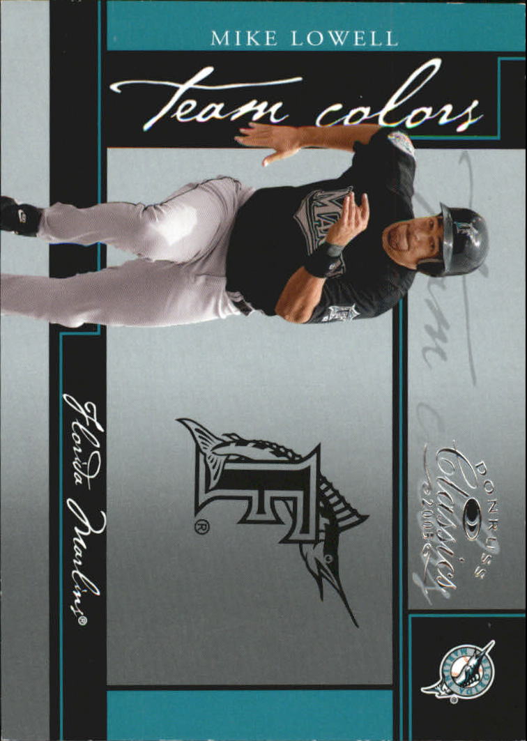 2005 Donruss Classics Baseball "Team Colors" Insert and Insert Parallel Cards - Picture 58 of 77