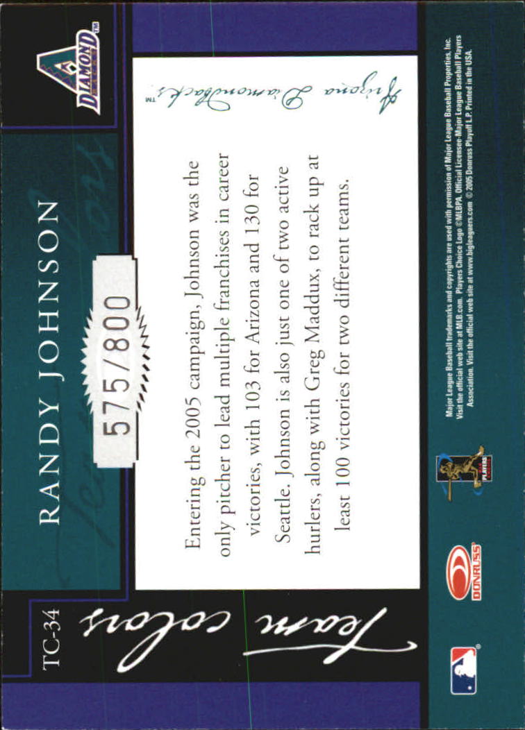 2005 Donruss Classics Baseball "Team Colors" Insert and Insert Parallel Cards - Picture 65 of 77