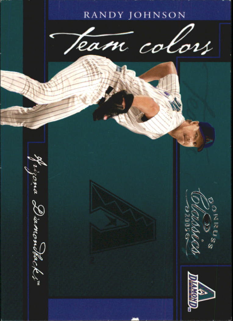 2005 Donruss Classics Baseball "Team Colors" Insert and Insert Parallel Cards - Picture 64 of 77