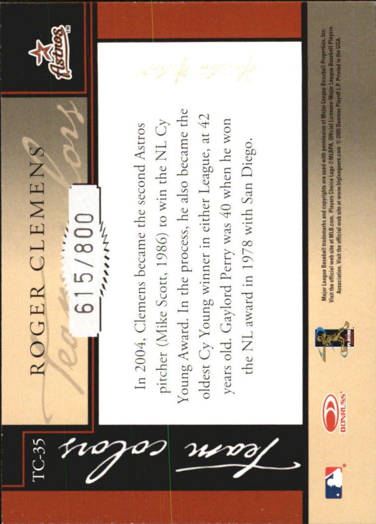 2005 Donruss Classics Baseball "Team Colors" Insert and Insert Parallel Cards - Picture 67 of 77