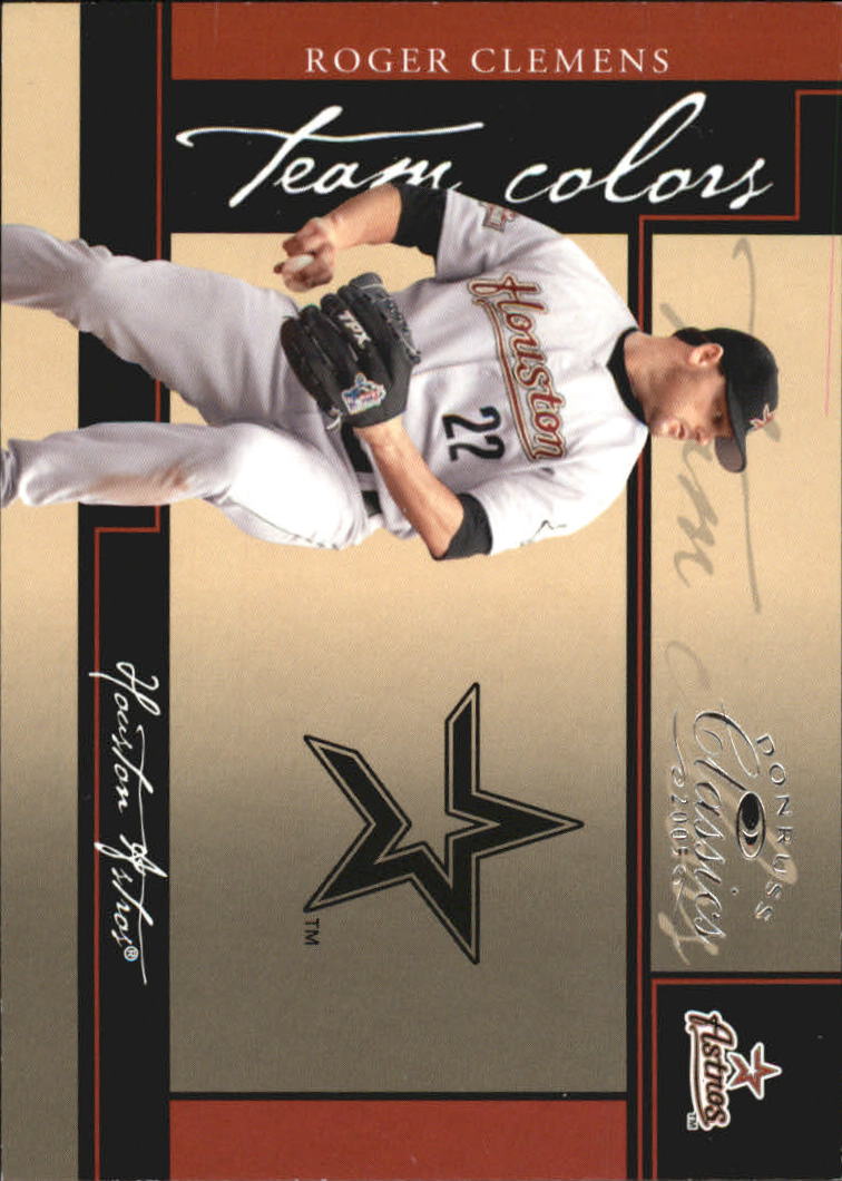 2005 Donruss Classics Baseball "Team Colors" Insert and Insert Parallel Cards - Picture 66 of 77