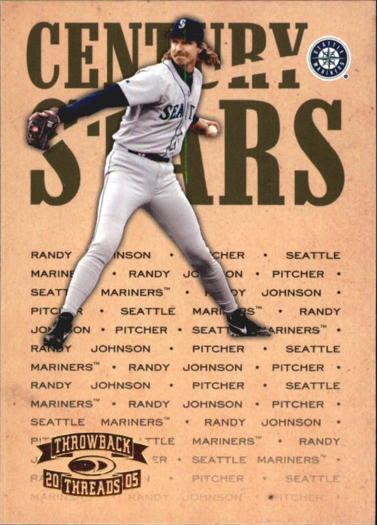 2005 Throwback Threads Baseball "Century Stars" Insert Cards - Picture 22 of 43