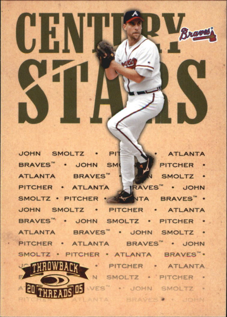 2005 Throwback Threads Baseball "Century Stars" Insert Cards - Picture 24 of 43