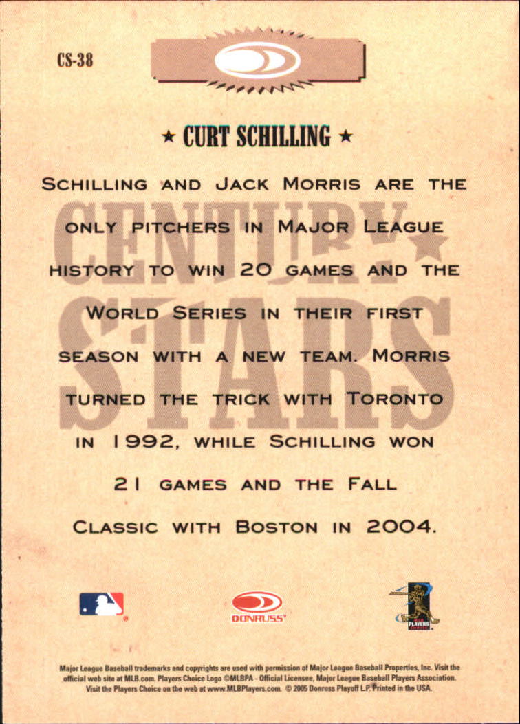 2005 Throwback Threads Baseball "Century Stars" Insert Cards - Picture 37 of 43