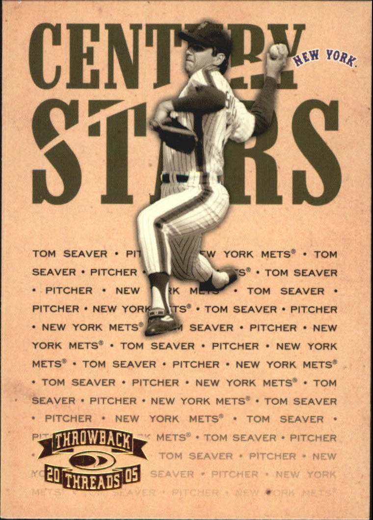 2005 Throwback Threads Baseball "Century Stars" Insert Cards - Picture 40 of 43