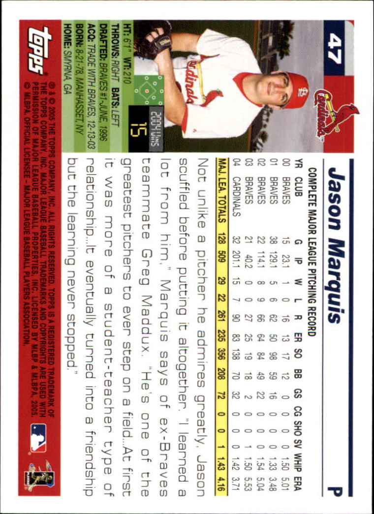 2005 Topps Opening Day Baseball - Picture 31 of 115