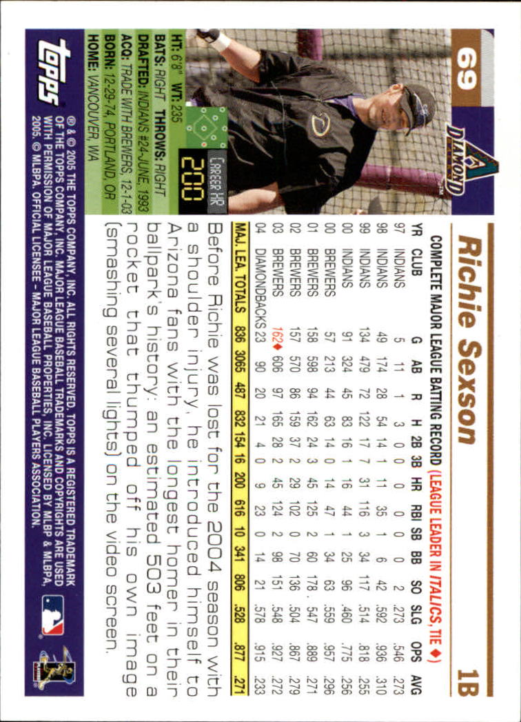 2005 Topps Opening Day Baseball - Picture 49 of 115