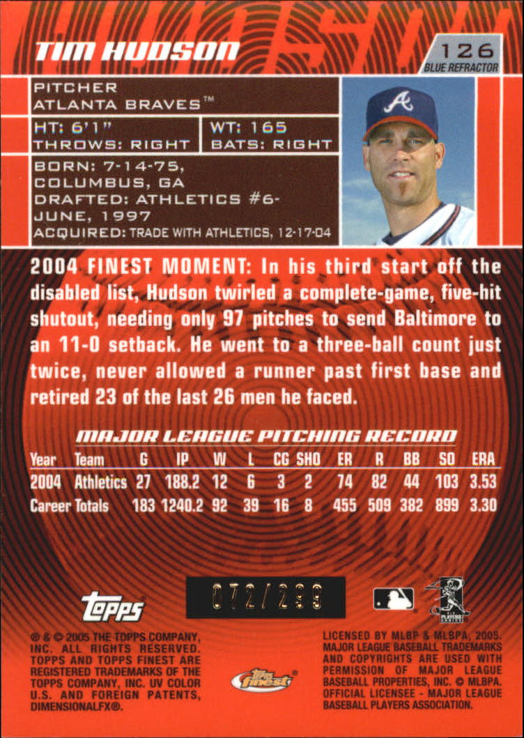 2005 Finest Baseball - Picture 223 of 239