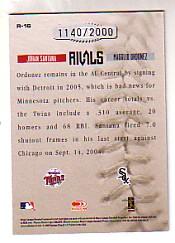 2005 Leather and Lumber Baseball "Naturals and Rivals" Insert Cards - Picture 52 of 66