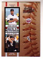 2005 Leather and Lumber Baseball "Naturals and Rivals" Insert Cards - Picture 51 of 66