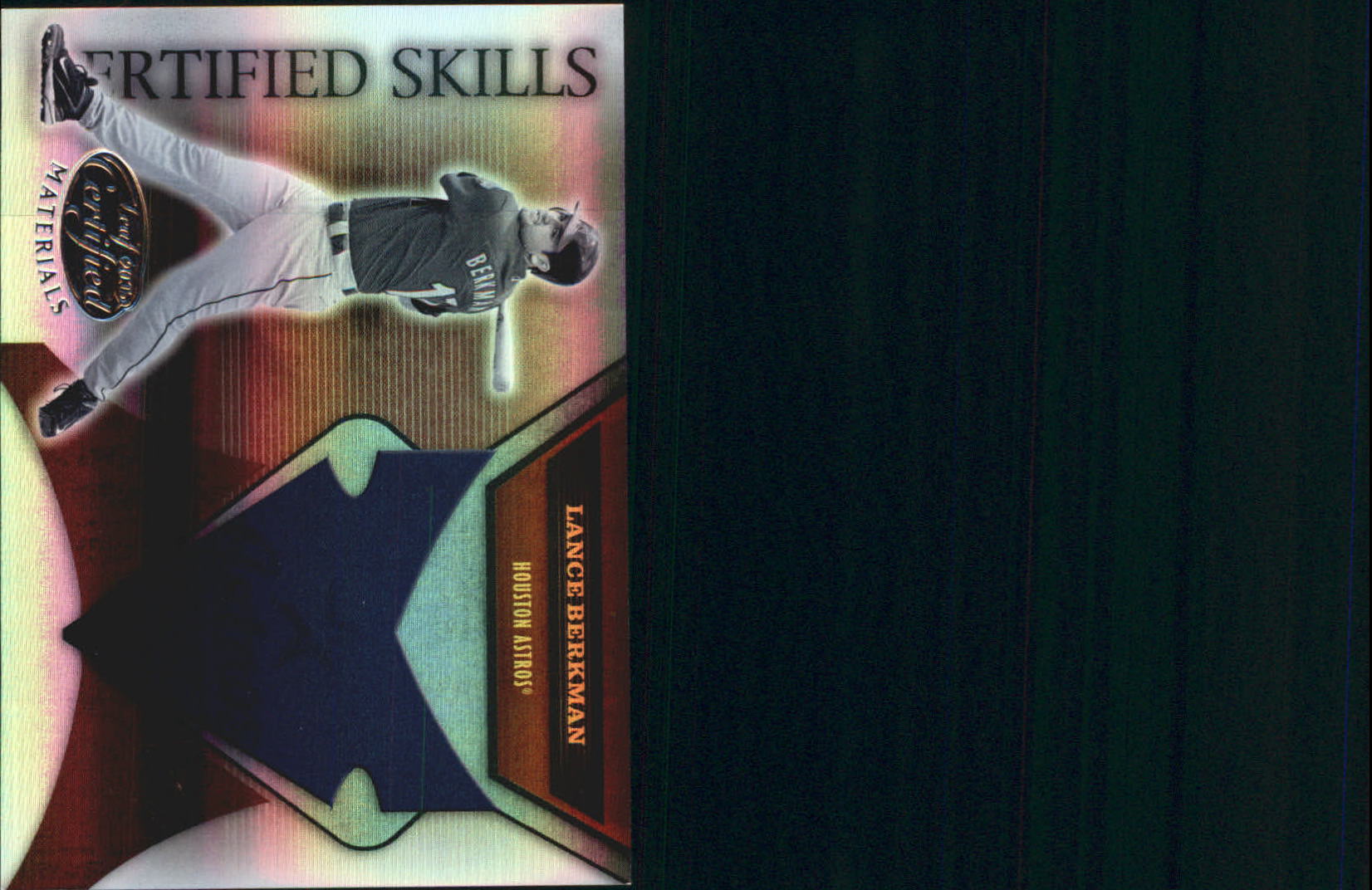 2005 Leaf Certified Materials Baseball "Skills" Insert and Mirror Cards - Picture 66 of 75