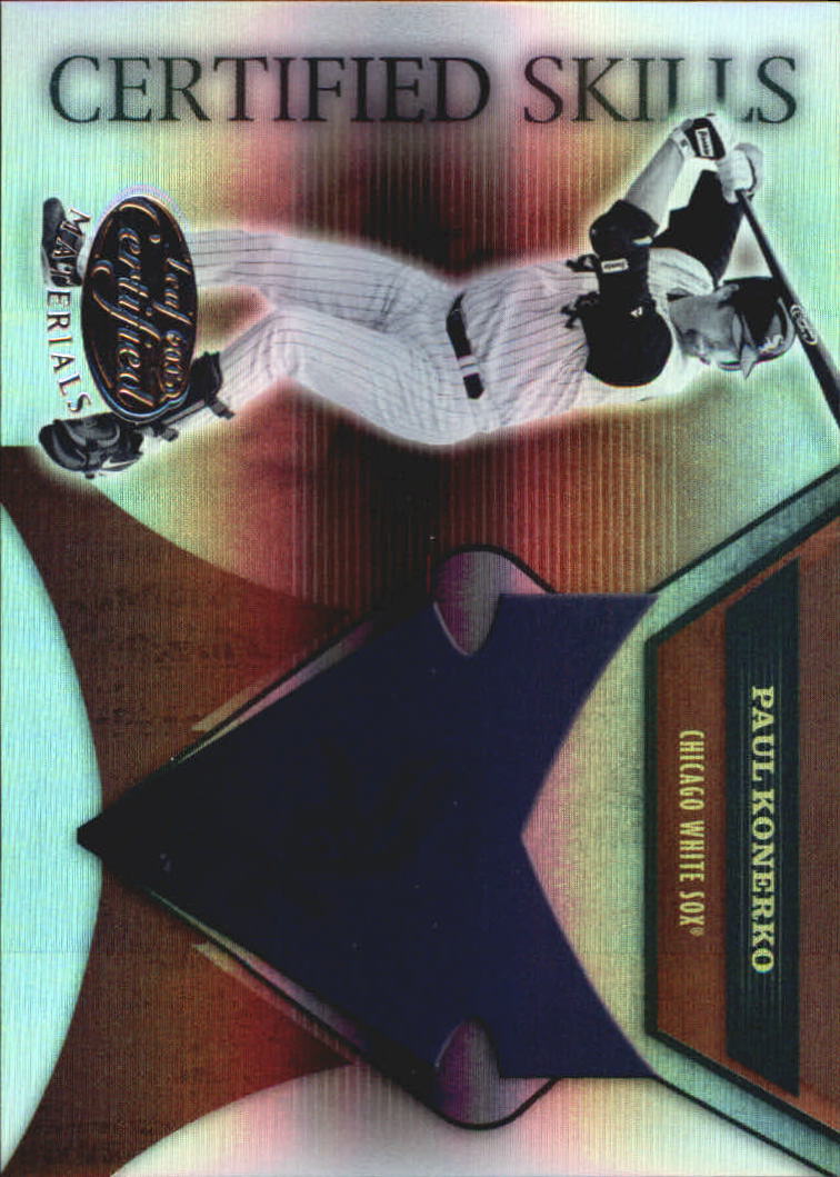 2005 Leaf Certified Materials Baseball "Skills" Insert and Mirror Cards - Picture 72 of 75