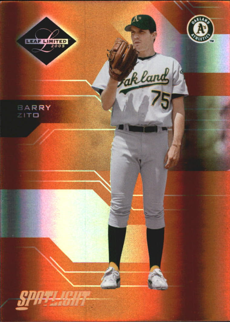 Carte Parallele "Spotlight" Baseball Limited Leaf 2005 - Foto 14 di 65