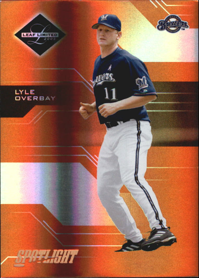 Carte Parallele "Spotlight" Baseball Limited Leaf 2005 - Foto 16 di 65