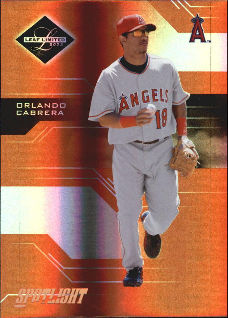 Carte Parallele "Spotlight" Baseball Limited Leaf 2005 - Foto 18 di 65