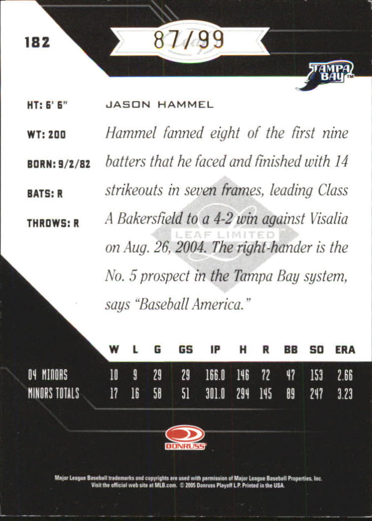 Carte Parallele "Spotlight" Baseball Limited Leaf 2005 - Foto 33 di 65