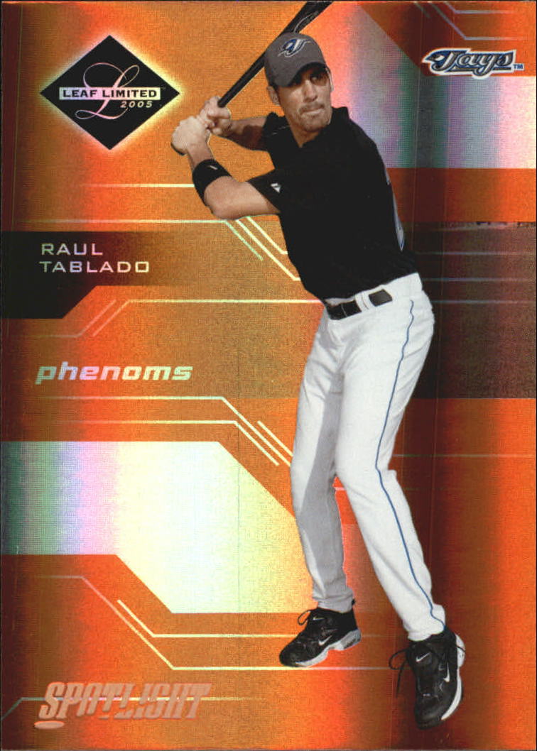 Carte Parallele "Spotlight" Baseball Limited Leaf 2005 - Foto 40 di 65